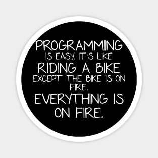 programming is easy Magnet